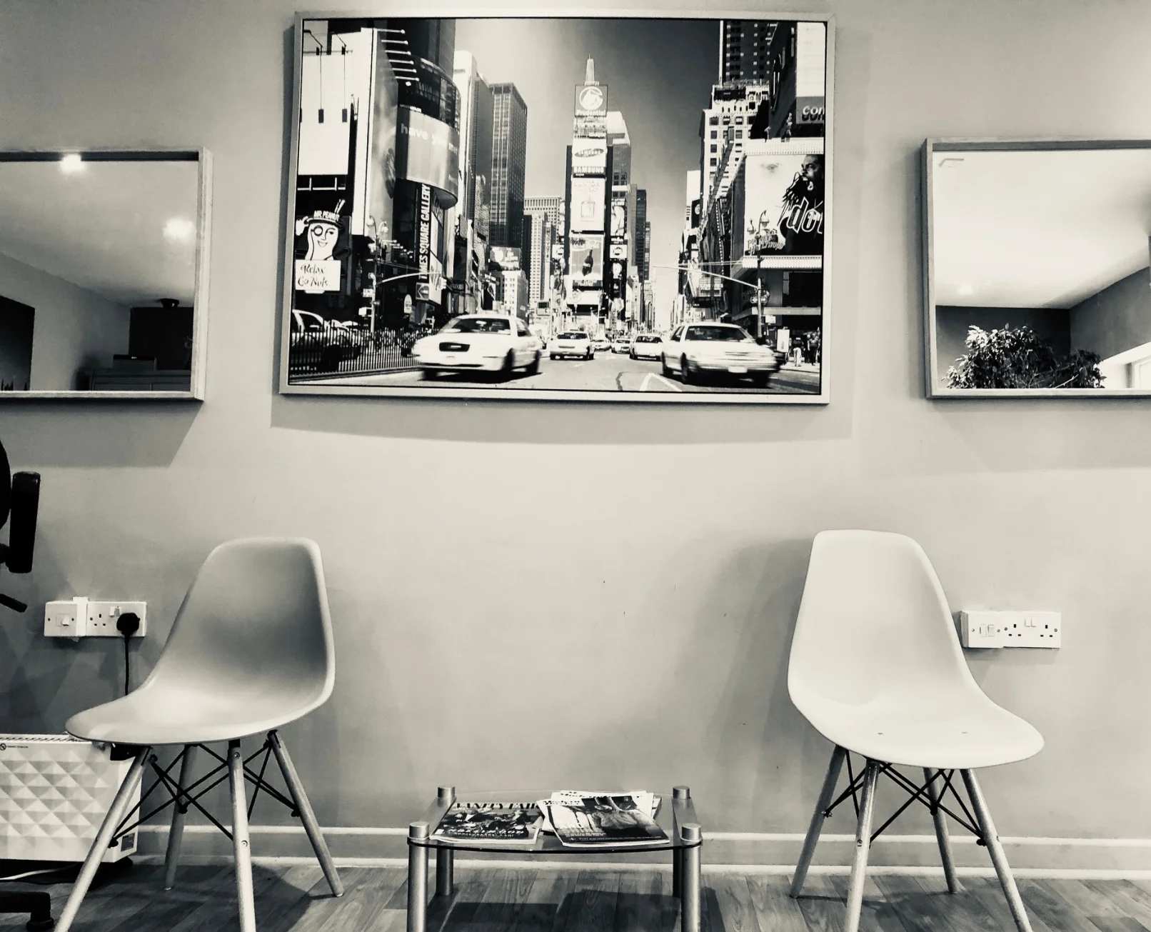 Cutters waiting chairs